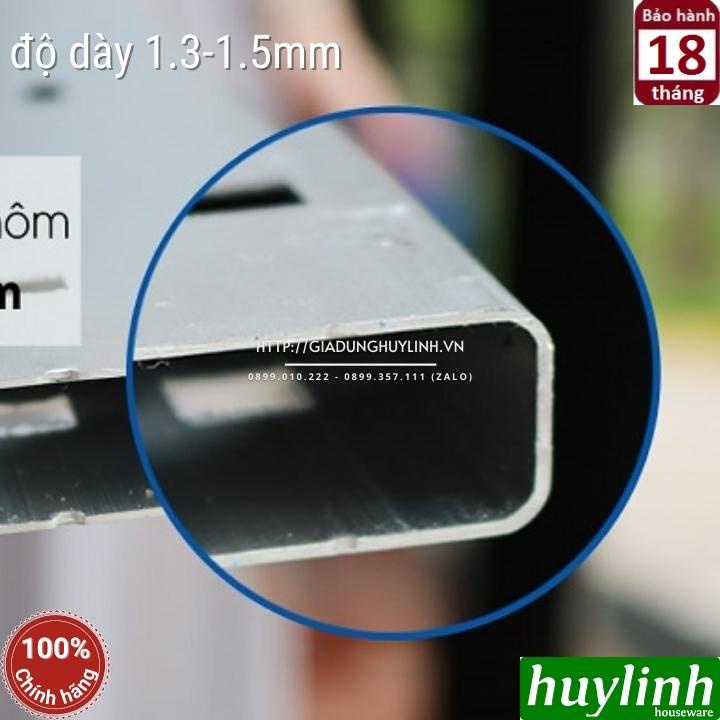 Thang nhôm rút đôi chữ A Nikawa NK-50AI PRI - 5 mét - Có bánh xe