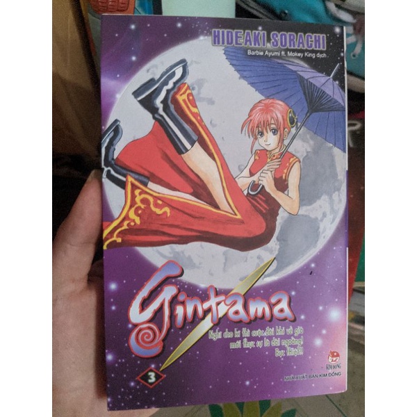 Gintama lẻ 3 4 8 9 70 bìa rời
