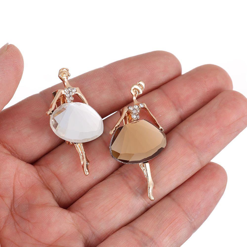 Balo Thời Trang Hình Cô Gái Múa Ba Lê LEILY|Huy Hiệu Cài Áo Thiết Kế Dễ Thương