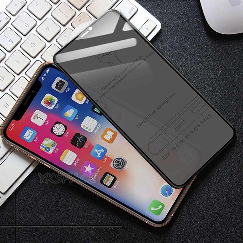 Ốp Điện Thoại Bảo Vệ Toàn Diện 3D Chống Nhìn Trộm Cho iPhone XS Max XR 11 12 13 14 Pro Max 12 13 mini 14 plus 6s 7 8 plus