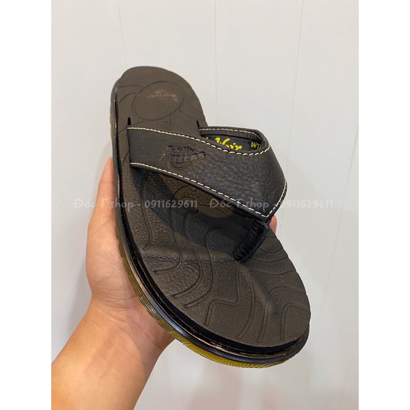 [HÌNH THẬT] Dép Nam, Dép Xỏ Ngón Da Bò ❌FREESHIP❌ Dr.Martens 2A92 Cao Cấp, Siêu Êm, Siêu Bền FULLBOX