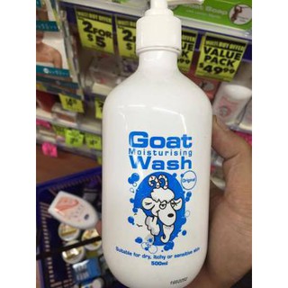 Sữa tăm dê Goat wash 500ml - ÚC