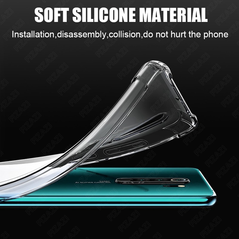 Ốp điện thoại silicone cho Redmi Note 8/ Note 8 Pro
