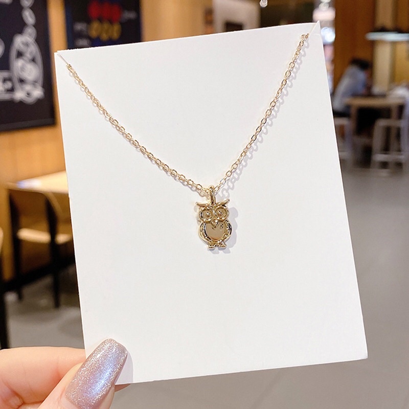 Dây chuyền mạ kim loại mặt dây dễ thương