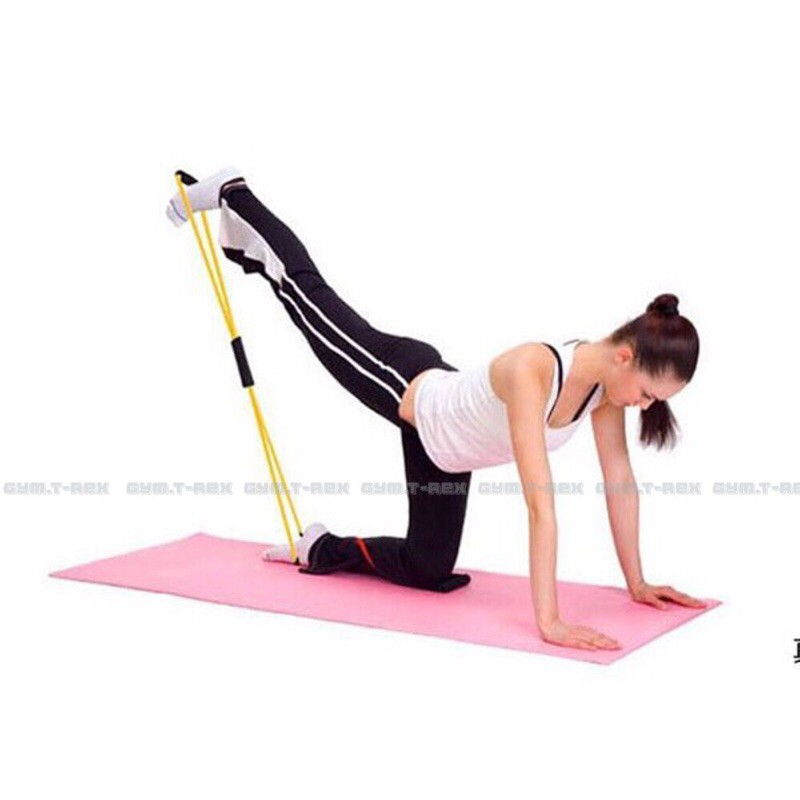 Dây Kéo tập gym, Dây Đàn Hồi Tập Thể Lực Tập Tay Đa Năng Vòng Số 8 dành cho nam nữ HTSPORT dụng cụ thể thao tập gym