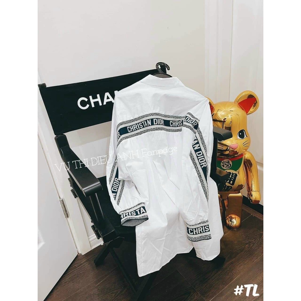 [Mã FAMARAL1 giảm 10K đơn 50K] Áo sơ mi trắng PHỐI LEN DI.OR chất đẹp dáng suông (ẢNh thật tự chụp) | BigBuy360 - bigbuy360.vn