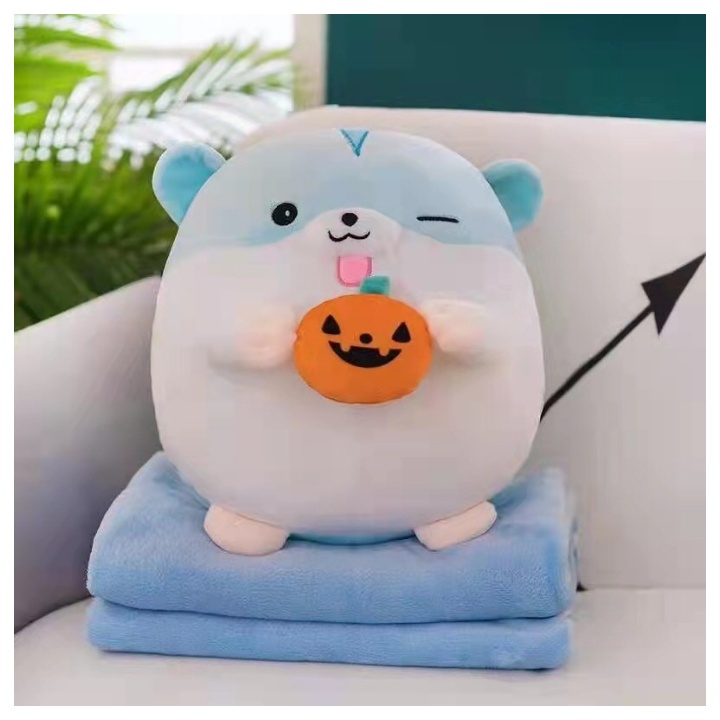Bộ chăn gối văn phòng thú tròn Fhome 186