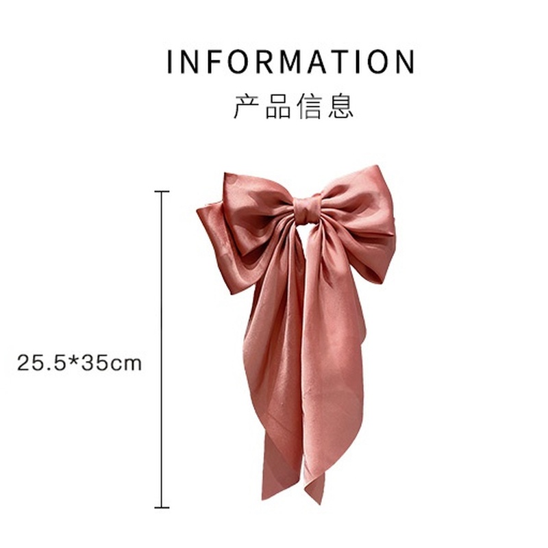 Kẹp Tóc Hình Nơ Cỡ Lớn Phong Cách Hàn Quốc Mới