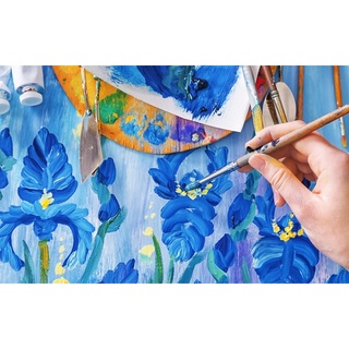 Màu acrylic 3D 500ml vẽ ngoài trời, vẽ trên mọi chất liệu