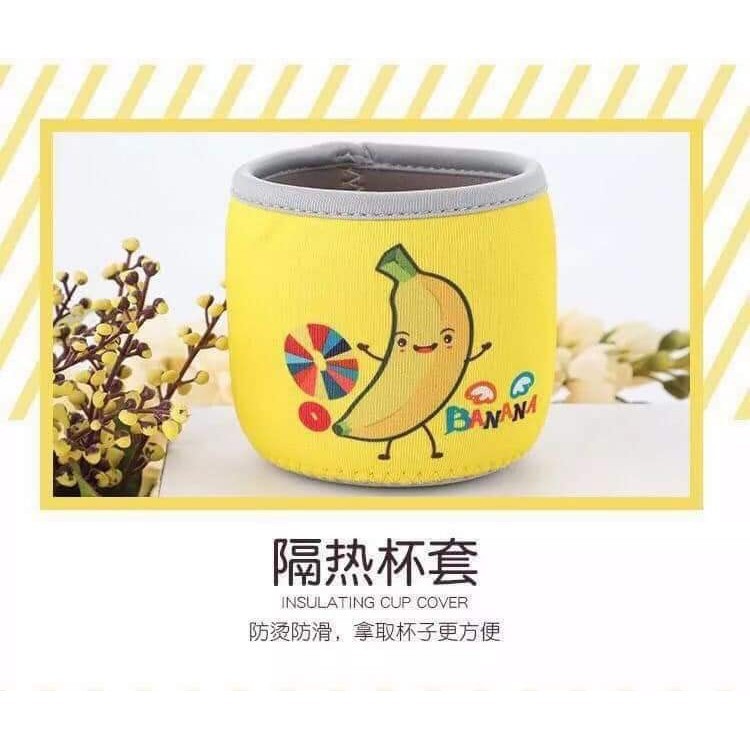 BÌNH THỦY TINH GIỮ NHIỆT CUTE[ GIÁ CHUẨN SHOPEE ]shopmebee