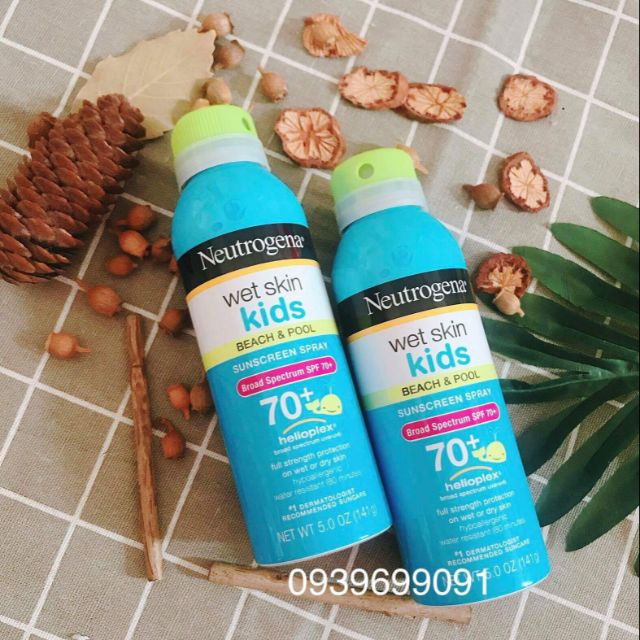 Xịt chống nắng cho bé Neutrogena