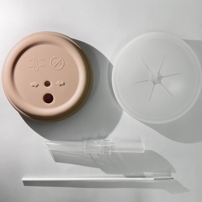 Cốc Tập Hút Uống Nước Hình Gấu/Thỏ cho bé từ 6m Cốc Tập Ăn Dặm Ăn Snack