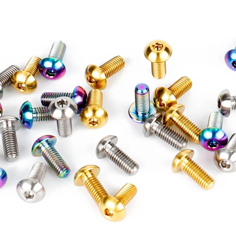 MIQUEL Ốc Vít Cố Định Bình Bơm Hơi Xe Đạp M5x12mm