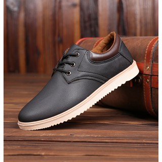 Giày Lười Nam, Tây Nam Giá Rẻ, Giày Lười Cột Dây Nam Công Sở ( 2 màu full size )