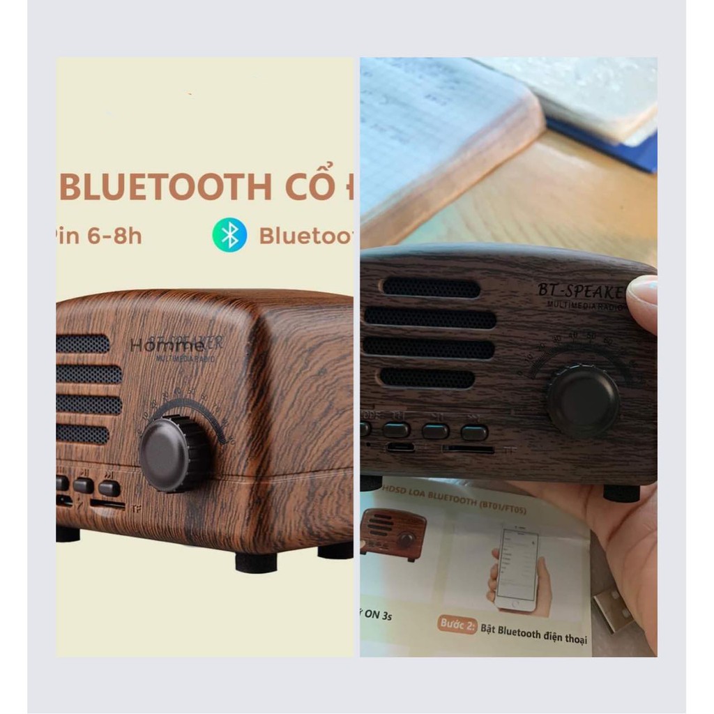 Loa Bluetooth Cổ Điển, Loa Bluetooth Mini Vintage, Đồ Decor, Quà tặng| Ghiền Decor, Decor mọi ngóc ngách