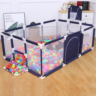 Quây bóng, quây bóng chữ nhật ,nhà bóng cho bé có ném bóng rổ - Kích thước 1m3x 2m