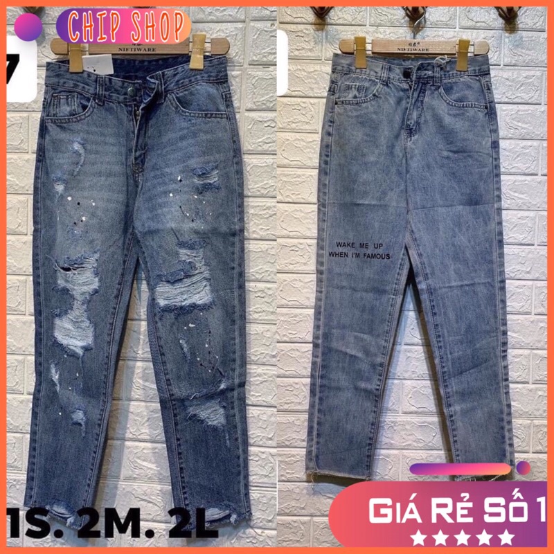 QUẦN JEANS NỮ SALE ĐỒNG GIÁ 135K