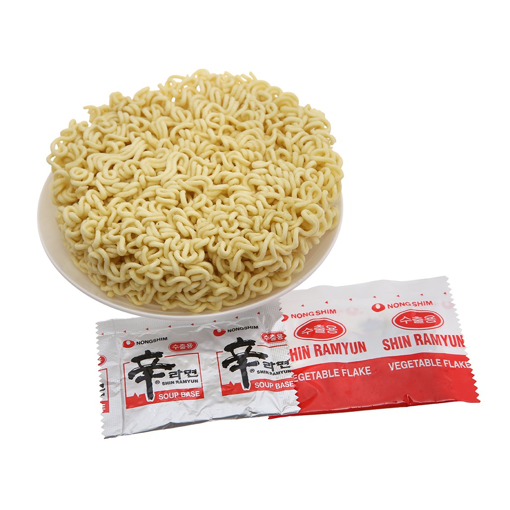 Lốc 5 Gói Mì Nongshim Shin Ramyun - Hàn Quốc | BigBuy360 - bigbuy360.vn