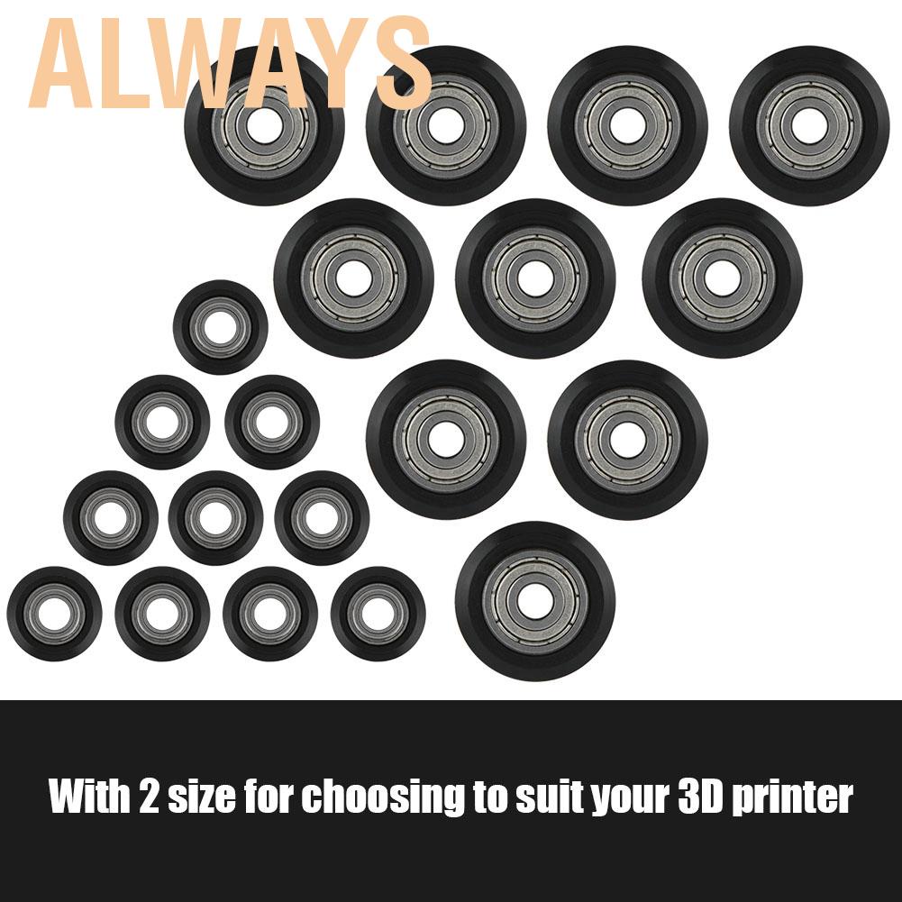 [Seller Recommend] Bộ 10 Bánh Xe Cnc 5Mm Cho Máy In 3D