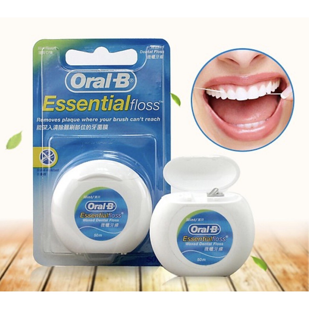 Chỉ nha khoa ORAL-B essential floss - hộp 50m