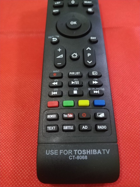 REMOTE ĐIỀU KHIỂN TIVI TOSHIBA SMART 8068!