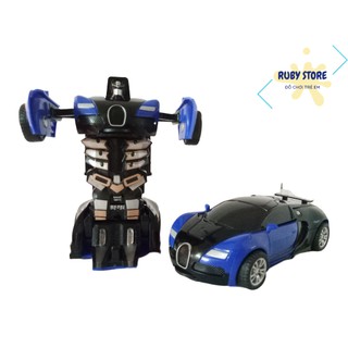 SIÊU XE BIẾN HÌNH ROBOT BẰNG 1 NÚT BẤM, CHẠY TRỚN
