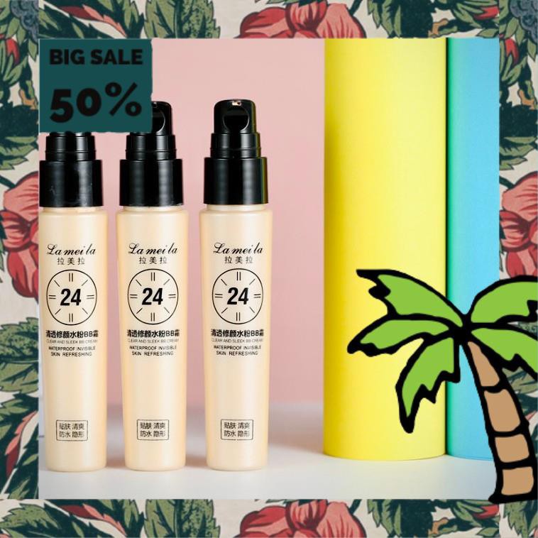 Kem nền BB Cream 24h Lameila 30ml 3036 che khuyết điểm tốt lâu trôi mềm mịn nội địa CC cream Make up Foudation | BigBuy360 - bigbuy360.vn