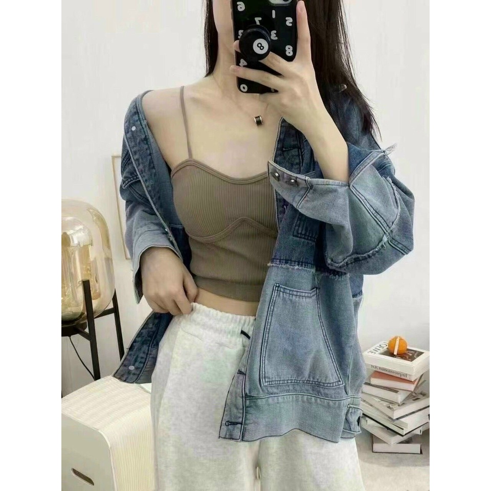 Áo Bra tăm có mút ngực _ Loại đẹp