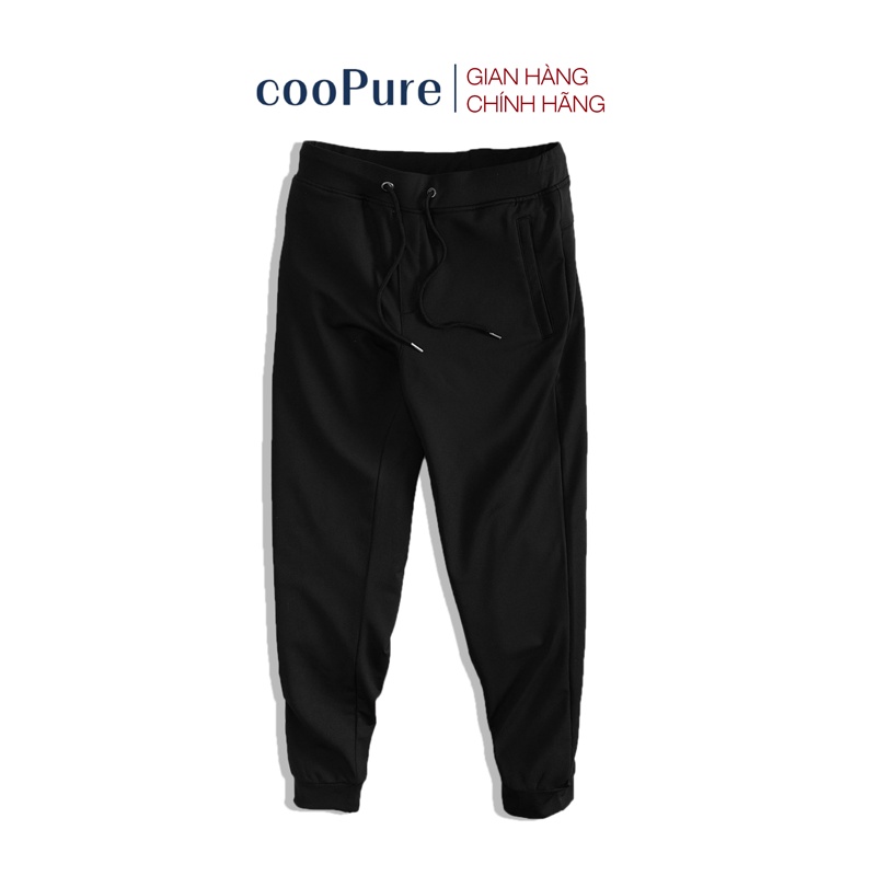 Quần nỉ cooPure Active Wear cooPure, quần nỉ da cá cho nam slimfit NO.6123