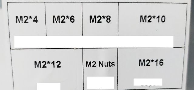 Ốc lục giác M2 các loại M2*4 M2*6 M2*8 M2*10 M2*12 M2*16 dành cho tyni