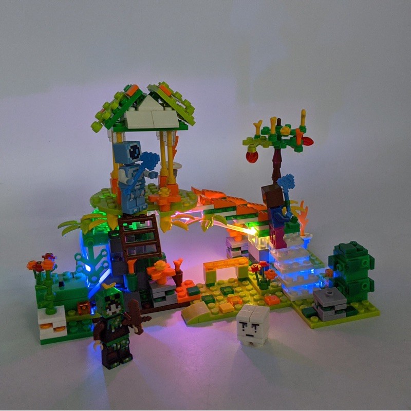 [Khai trương giảm giá] Bộ LEGO Minecraft 503 miếng -Trận chiến với bộ xương - Lắp ráp mô hình MY WORLD