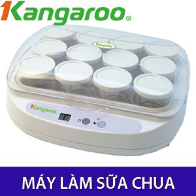 Máy làm sữa chua Kangaroo 6 cốc, 12 cốc