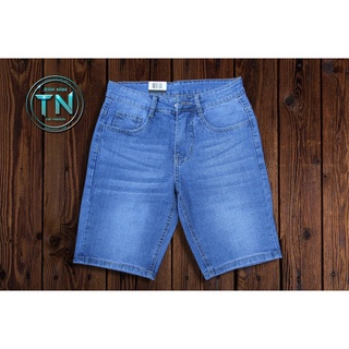 Quần sọt jean nam co giãn,quần short jean nam cao cấp, quần sọt jean nam ống rộng, jean nam big size