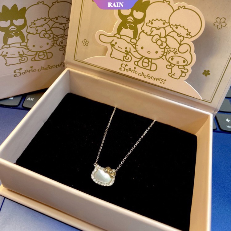 Vòng cổ Mặt Hình Mèo Hello Kitty Sanrio Dễ Thương