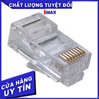 Combo 5 Túi Hạt Bấm Mạng Cat5E Rj45 Golden Japan Túi 100 Hạt