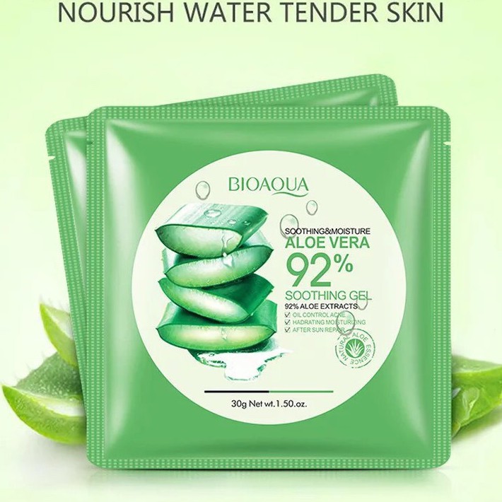 Miếng Mặt Nạ Lô Hội Bioaqua- Dưỡng Ẩm Tái Tạo và Chăm Sóc Da
