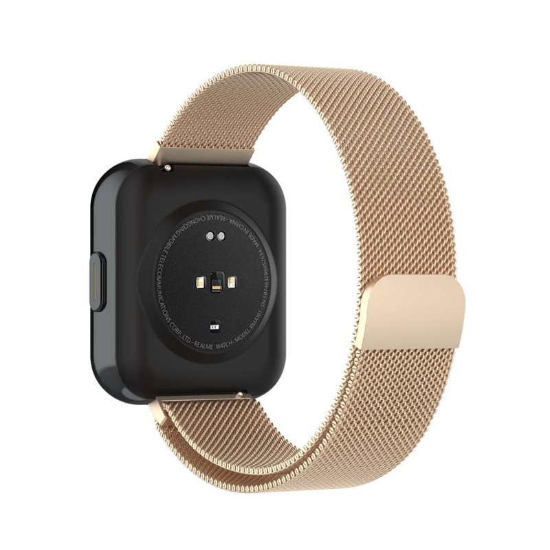Dây Đeo Inox Milan Có Khóa Nam Châm Cho Đồng Hồ Realme Lidu1 20mm