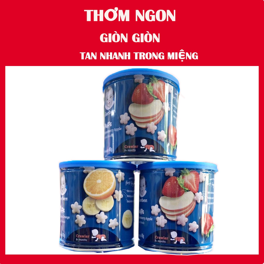 Bánh ăn dặm Gerber lùn