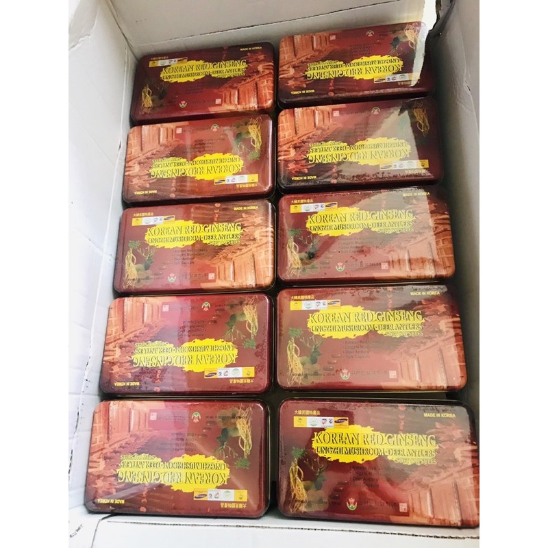 [HÀNG MƠIS] Viên Đạm Tổng Hợp Hồng Sâm Nhung Hươu Linh Chi hộp 60v | BigBuy360 - bigbuy360.vn