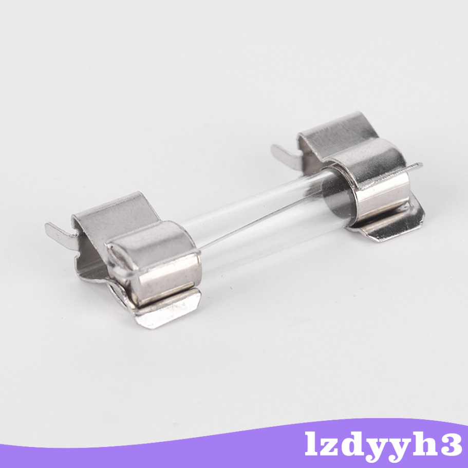 Bộ 72 Cầu Chì Ống Thủy Tinh 6x30mm 250v 0.5a-30a