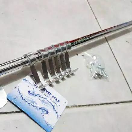 Giá Treo Đồ Dùng Nhà Bếp Gắn Tường 60cm Bằng Thép Không Gỉ Hiện Đại | BigBuy360 - bigbuy360.vn