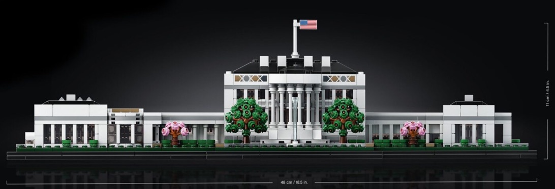 (CÓ SẴN) Lego 21054 Kiến Trúc - Nhà Trắng (New Seal - Hộp Đẹp)