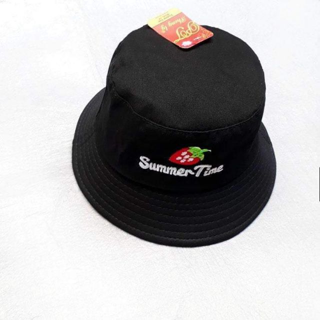 Mũ Nón Bucket Thêu Chữ Summer