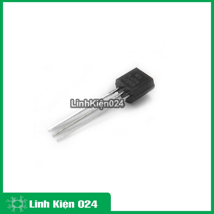 Linh kiện TL431 TO-92 dòng 0,1A điện áp 40V