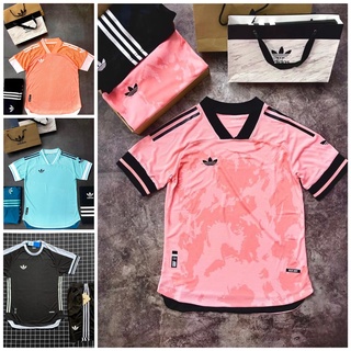 Áo bóng đá 🔥 Bộ Ba Lá ADIDAS phối màu - Cam kết Y Hình - Hàng xịn, Set thể thao đẹp năm 2021