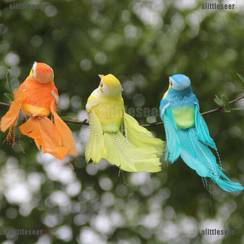 Mô Hình Chú Chim Xốp Nhân Tạo Nhỏ Xinh Dùng Trang Trí Nội Thất Và Vườn