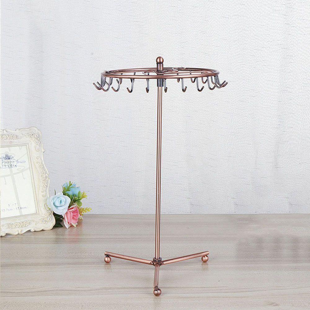 ANEMONE Giá Treo Bông Tai 23 Móc Bằng Kim Loại Sáng Tạo Sắp Xếp Gọn Gàng Cho Nữ