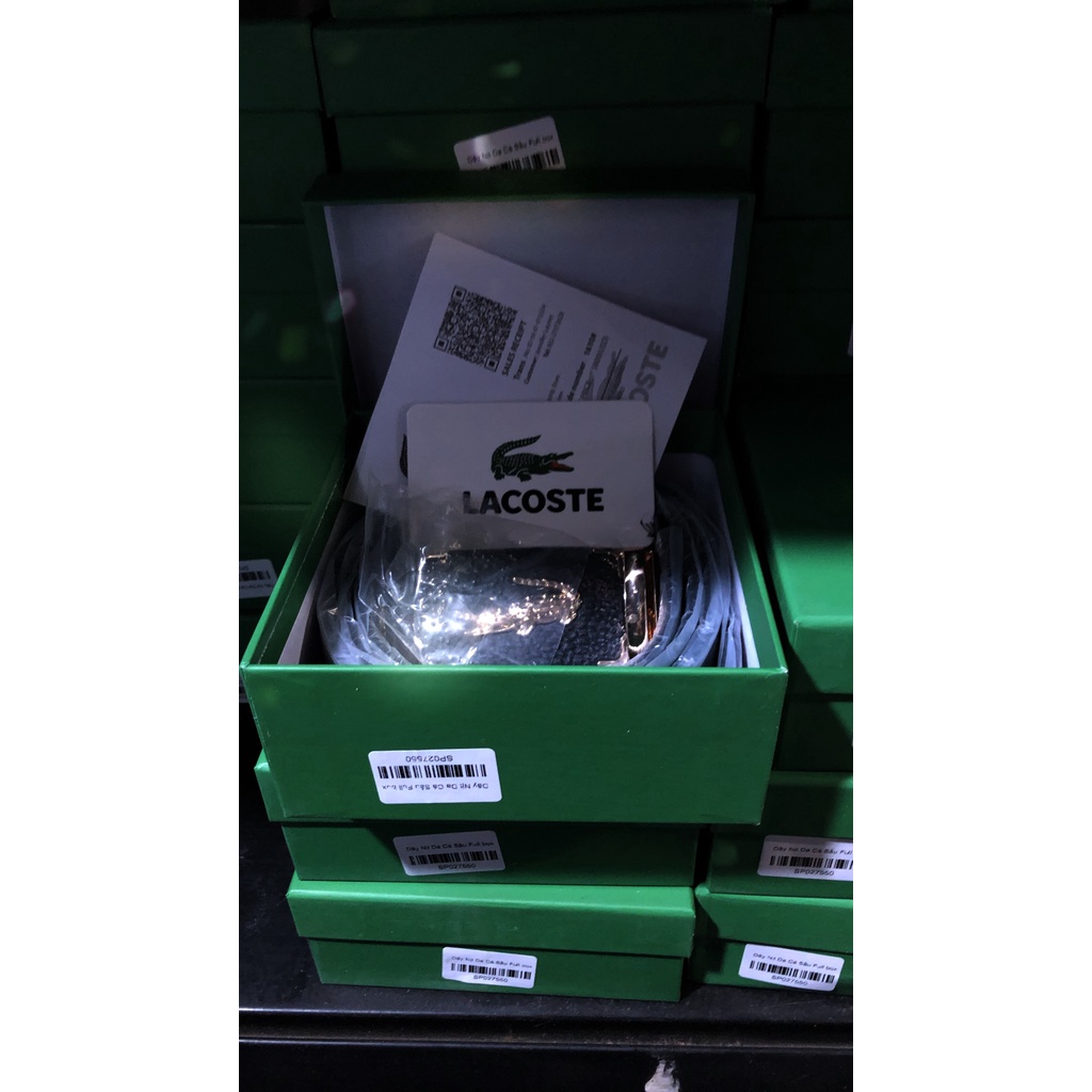 Set Dây Thắt Lưng Kèm Ví Da HM Full Box Dành Cho Nam Thích Hợp Làm Quà Tặng