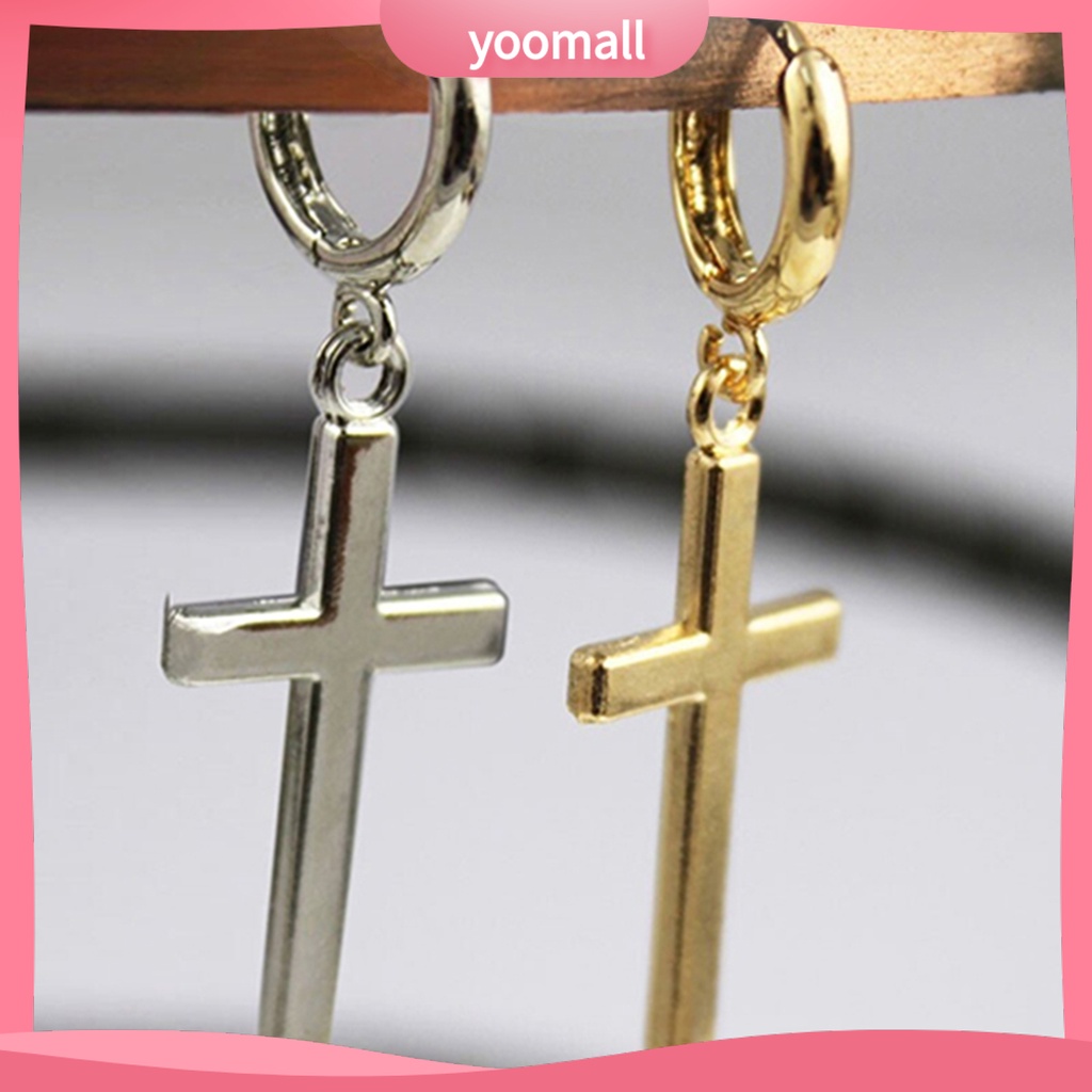 Hoa Tai Dáng Dài Mặt Hình Thánh Giá Cho Nữ