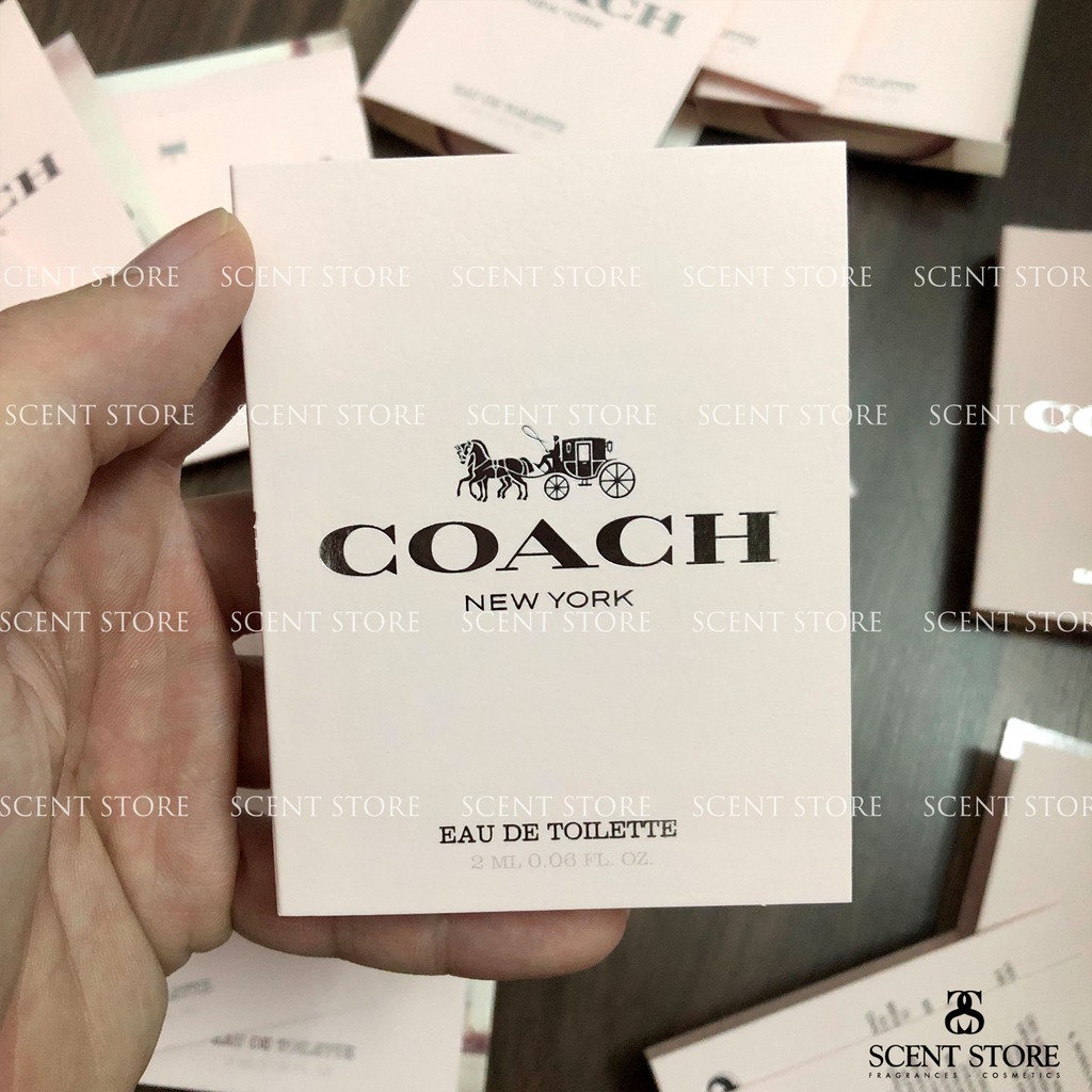 Scentstorevn - Vial chính hãng nước hoa Coach New York Women [2ml]